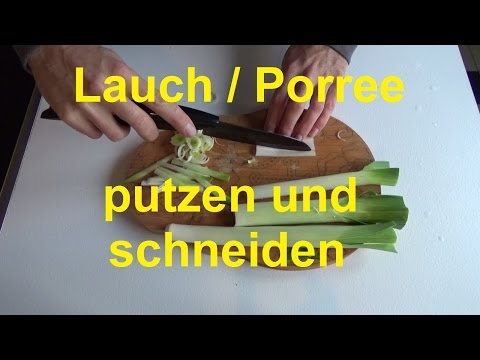 Video: Wie Man Lauch In Orangensauce Kocht