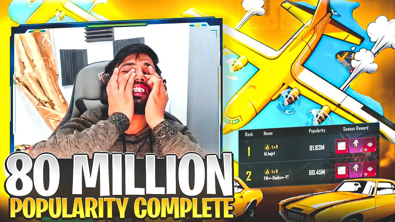80 MILLION POPULARITY COMPLETED 🔥HUGE RECORD – PUBG MOBILE