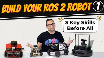 Building Your First ROS2 Robot Ep.1: 3 Key Skills Before All