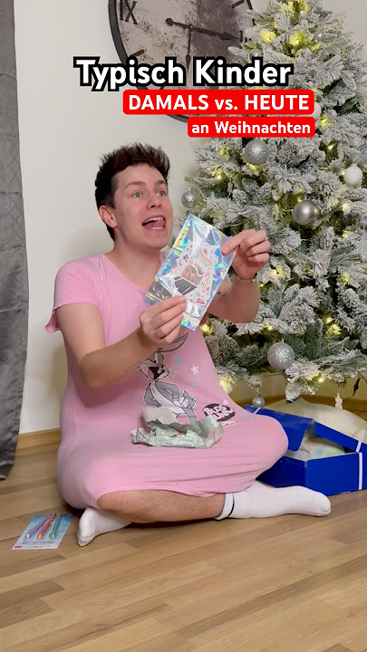 Typisch Kinder - DAMALS vs. HEUTE an Weihnachten🎄😂 itsofficialmarco