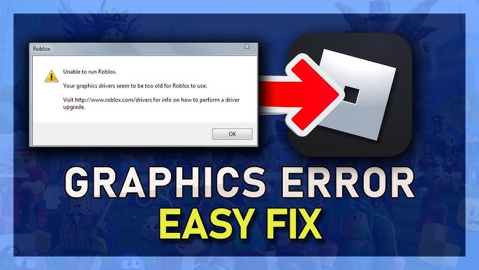 Your computer graphic is not compatible with Roblox 