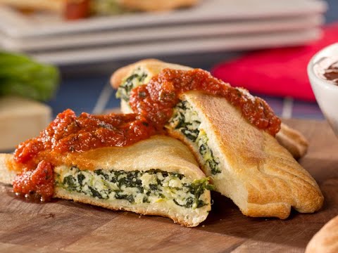 Spinach And Feta Calzone Recipe
