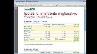 Tutorial TermiPlan Analisi dello scambio di energia termica
