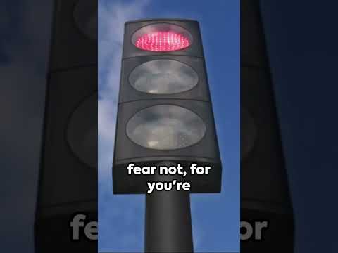 The epic wait: Red to Green #stoplight #traffic #commute #ai