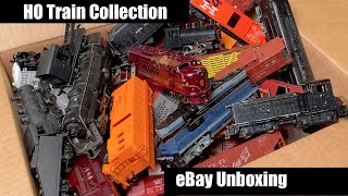Huge 1950s Lot HO Train Collection Unboxing  Will Any Work?