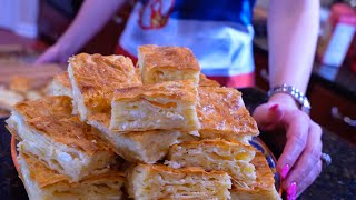 Amazing Gibanica Serbian Phyllo Feta Cheese Pie