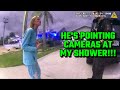 Florida Woman Busted for Criminal Mischief after Throwing Rocks at Neighbor's House!!!