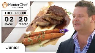 Cooking at Sydney Opera House | MasterChef Australia Junior | S02 EP20 screenshot 5