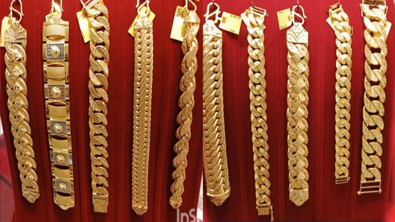 10 Grams Gold Bracelet New Design model from GRT jewellers - YouTube