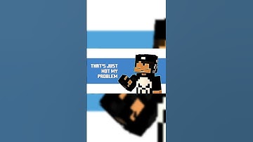 Minecraft Animation Prisma 3D || Not My Problem 🗿 || #shorts #minecraft #prisma3d