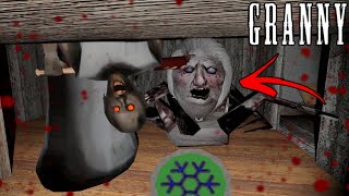 Becoming Angelene spider and double jumpscare under bed in Granny new update