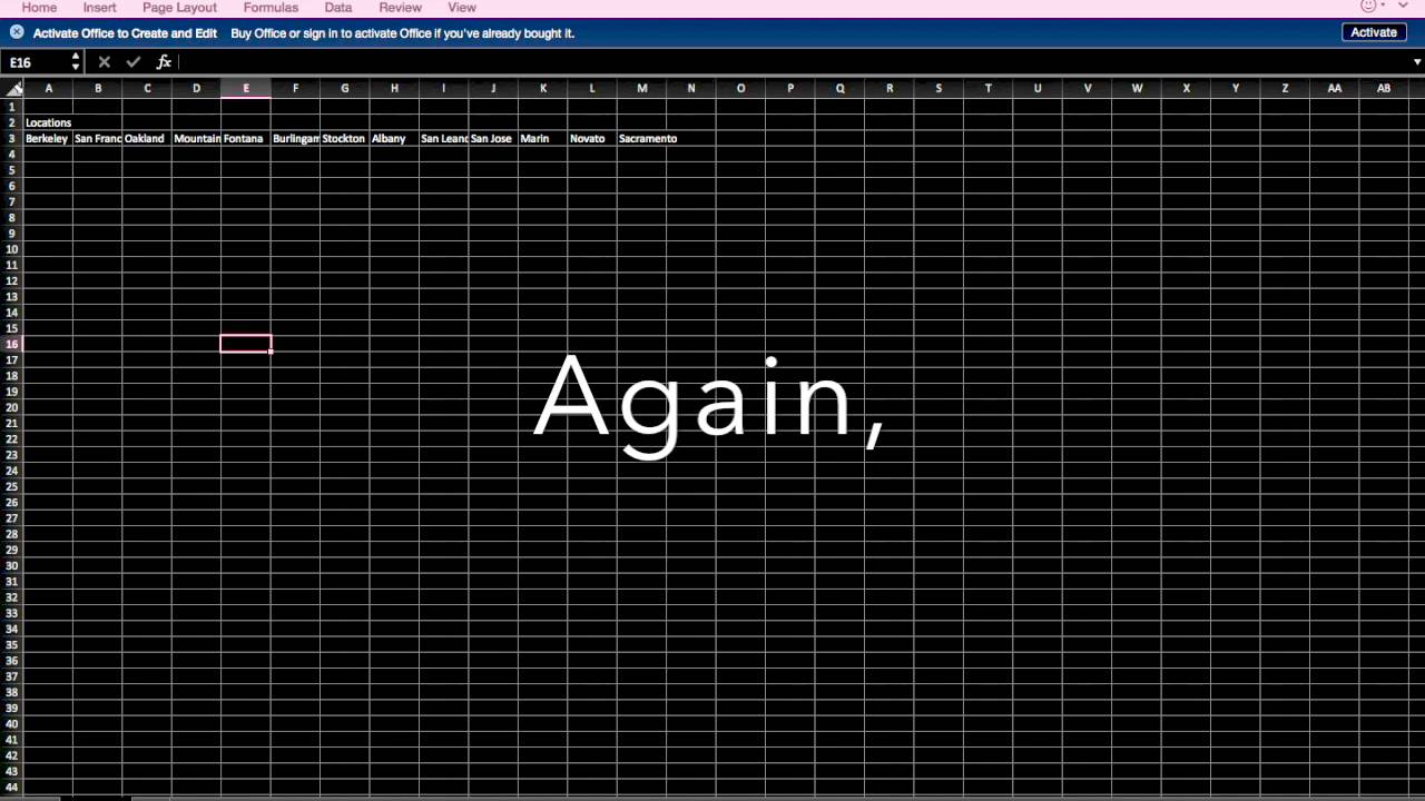 Excel Select All Resize All Columns YouTube