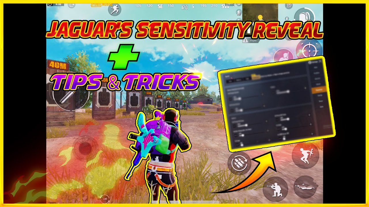 Jaguar Gaming Sensitivity Best PUBG Mobile settings And Control - YouTube