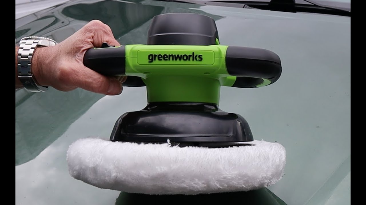 Greenworks 24v Cordless Polisher/Buffer: More goodness from Greenworks  makes car care easier and fun
