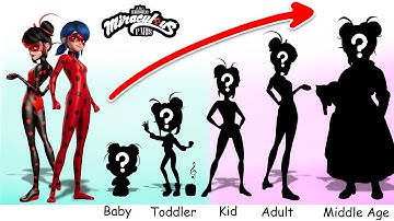 Miraculous World Growing Up Compilation | SHADYBUG and CLAW NOIR