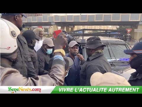 URGENT: Percuté par des policiers, Ousmane Sonko sort de sa voiture et crache ses vérités