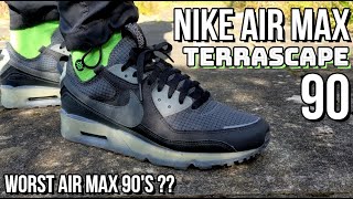NIKE AIR MAX 90 TERRASCAPE REVIEW - On feet, comfort, weight, breathability  and price review - YouTube