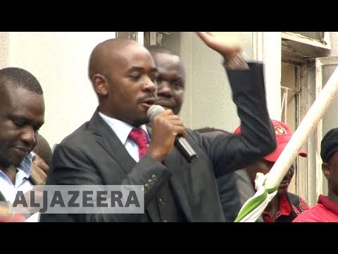 ?? Zimbabwe opposition party names acting president