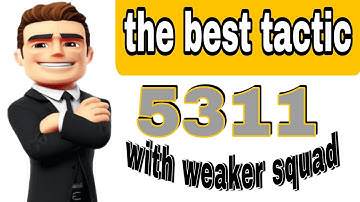 OSM TACTIC 2021 : OSM BEST TACTIC 5311 COUNTER ATTACK WITH WEAKER SQUAD