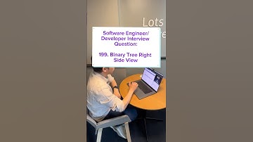 Software Engineer/Developer Interview Question: 199. Binary Tree Right Side View