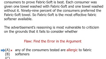 June 2007 LSAT, Section 3, Logical Reasoning, Question 8, Explanation