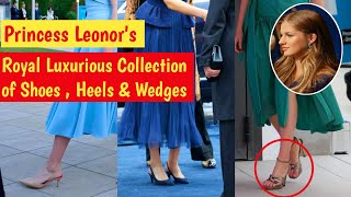 Princess Leonor's Gorgeous Heels Shoes & Sendals Wedges Collection Luxurious Brands