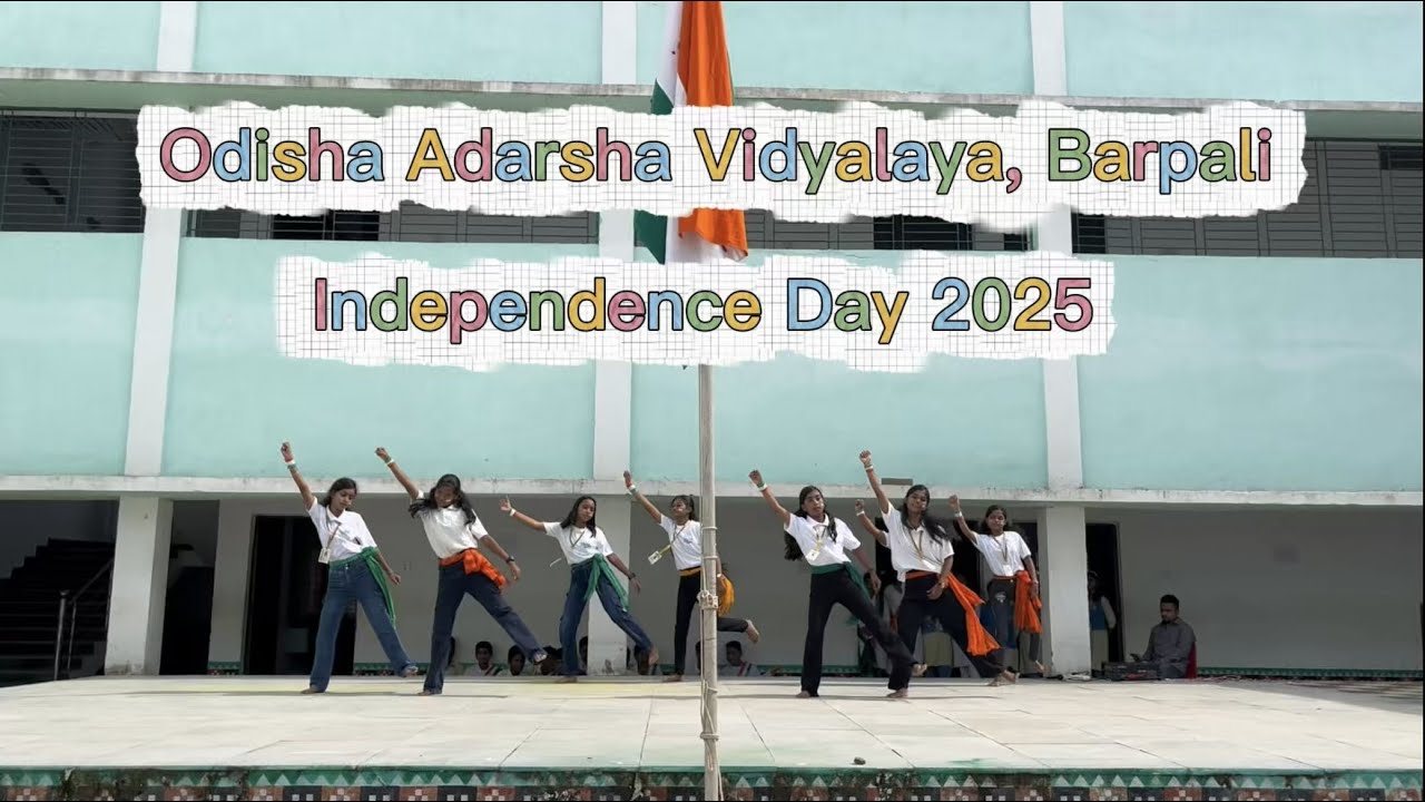 Group dance by Class 8 Students || Independence day 2025,  OAV Barpali