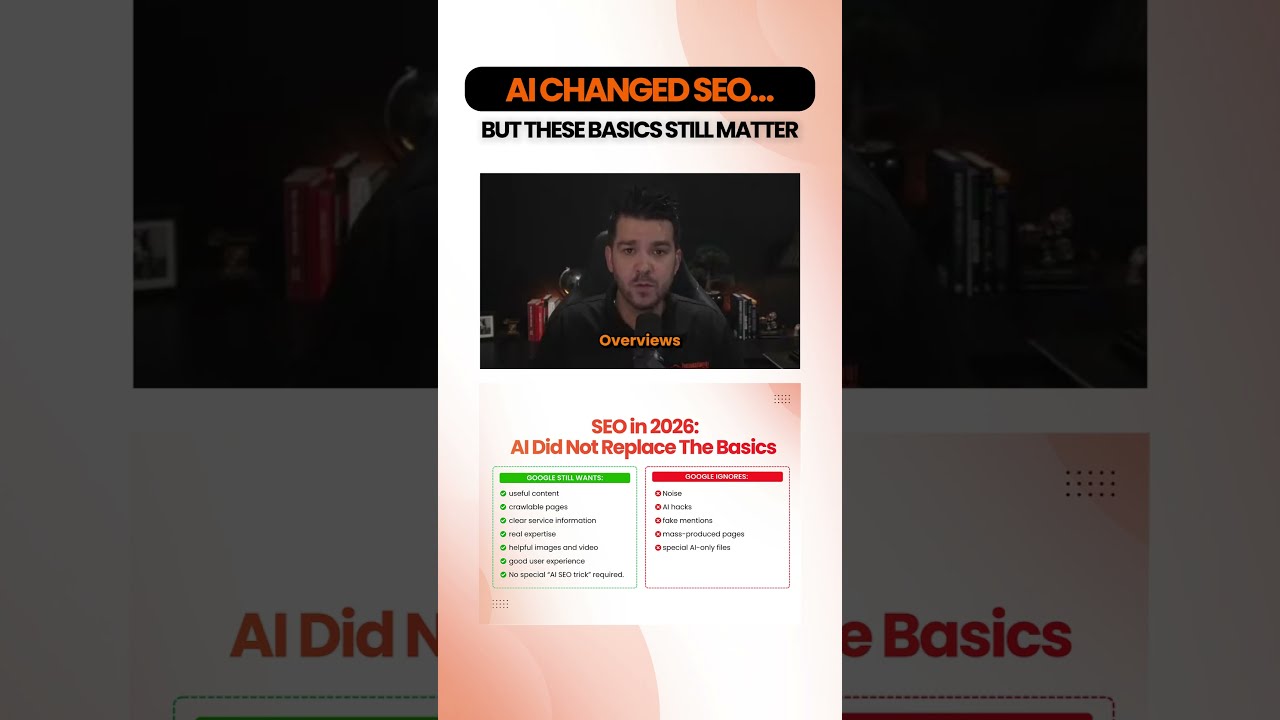 AI Changed SEO, But These Basics Still Matter | SEO Tips