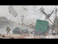 Unbelievable Storm Chaos in Europe! Terrible hail breaks cars and houses in Germany