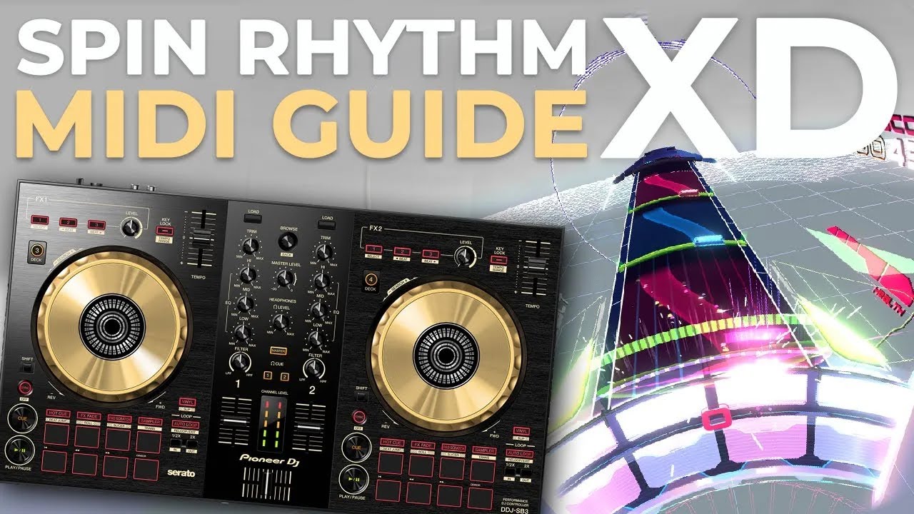 Spin Rhythm XD MIDI controller setup guide