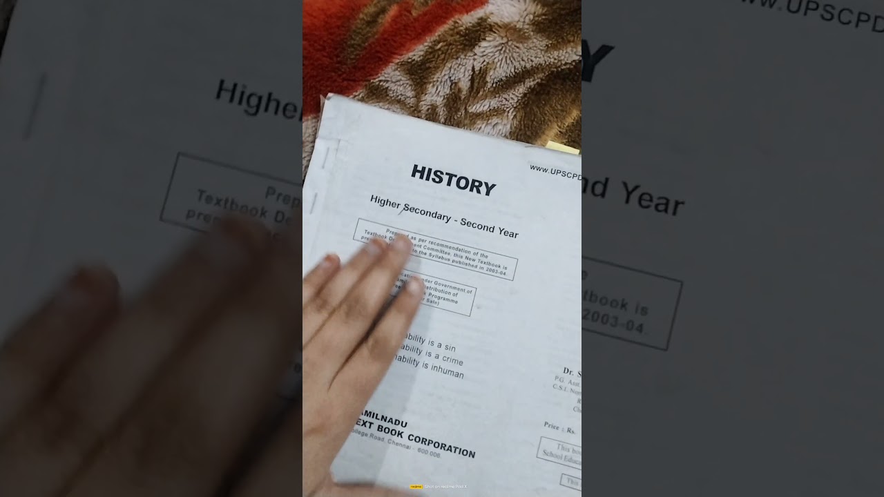 TAMIL NADU board History books | Ancient, medieval and modern history 