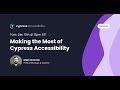 Making The Most of Cypress Accessibility | Mark Noonan