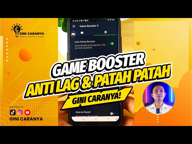 GAME BOOSTER ANTI LAG DAN ANTI PATAH PATAH🔥 Cara Mengatasi Lag & Patah Patah Saat Main Game❗ class=