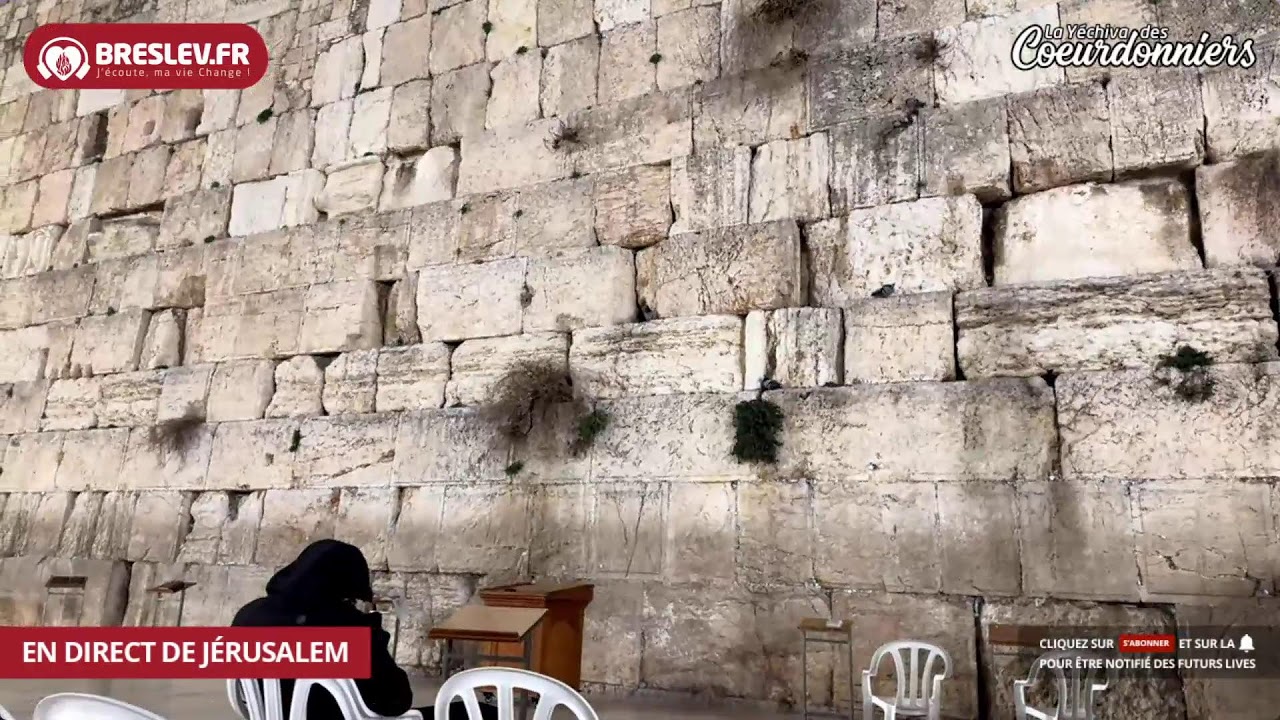 Tikoun Haclali ensemble Uman Kotel - 29 Janvier - Breslev-