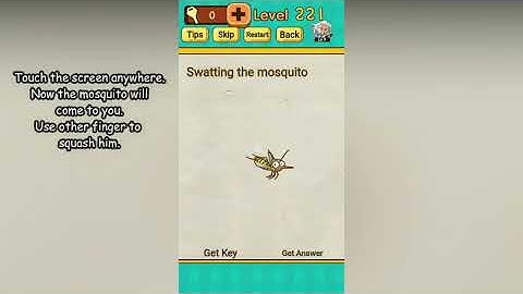 Mr Brain Level 221 Swatting the mosquito