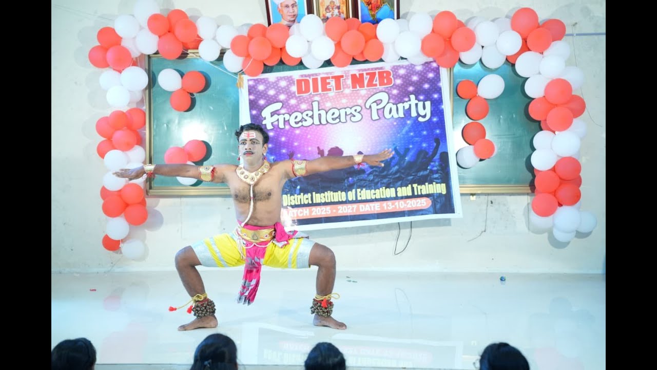 Perini Natyam by  Art Sir ( Rajesh Sir) II Govt DIET Nizamabad