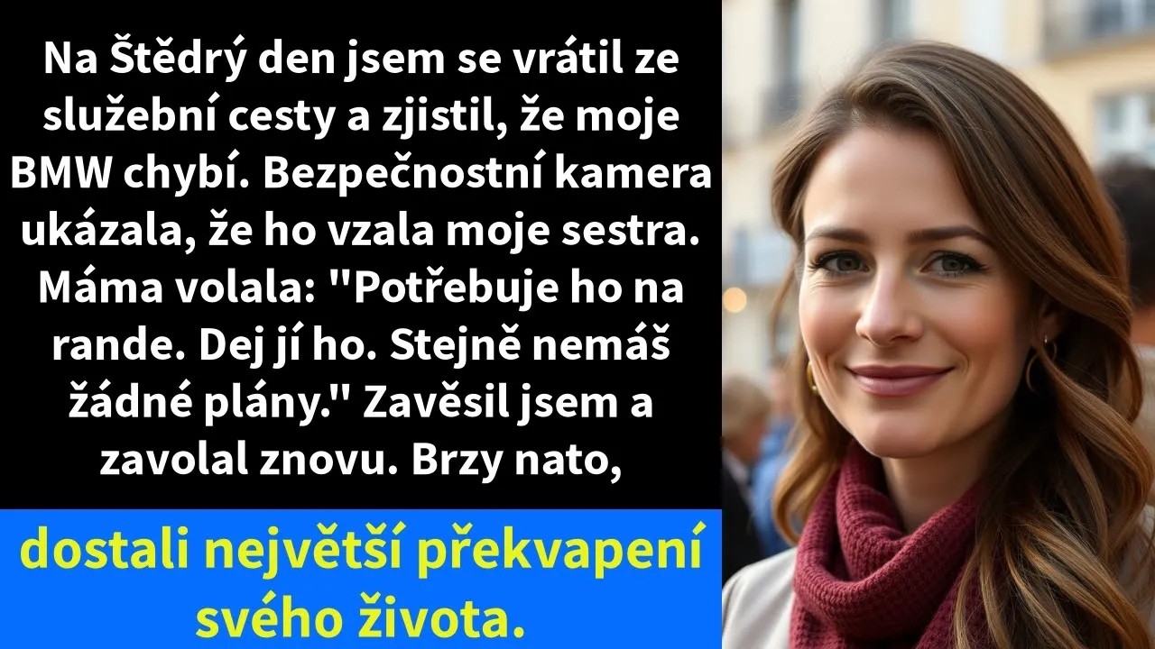 Věděla jsem, že ten náhradní klíč byl od začátku past. Moje matka ho odmítala nepřijmout, prý pro případ nouze. A já jsem jí ho naivně dala. O Vánocích jsem se vrátila ze služebky a v garáži našla...