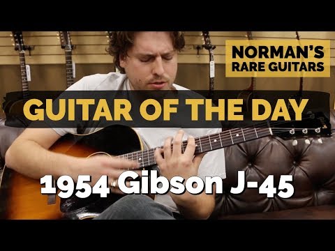 guitar-of-the-day:-1954-gibson-j-45-|-norman's-rare-guitars