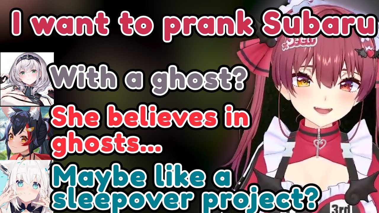 Holomem Planning a Prank for Subaru While She's Away w【Hololive Clip】