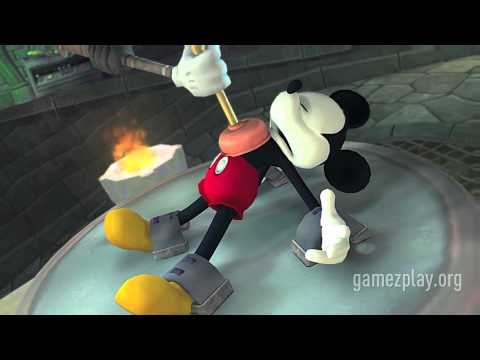 disney:-epic-mickey-part-two-nintendo-wii-hd-video-game-movie-trailer