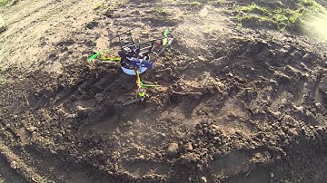 hexacopter crash