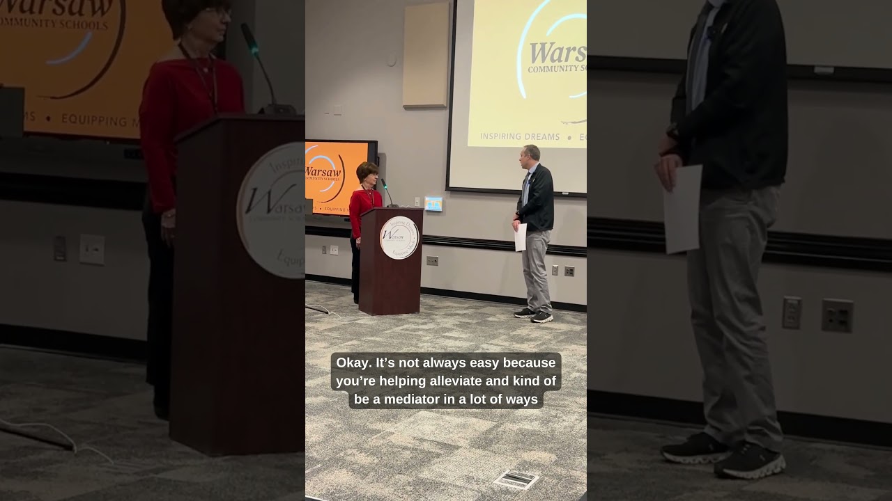 Video preview image of Cathy Suhany- 40 years of service recognition; click to visit the ParentSquare post with the video