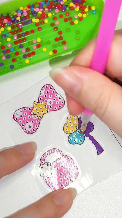 Stiker Diamond Painting | Stiker DIY Tempel Manik Manik