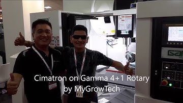 Gamma 4+1 Rotary Cimatron