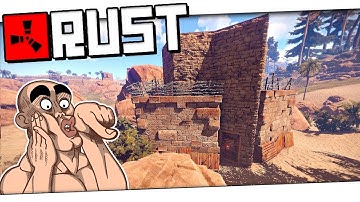 RUST RAID #284 - РЕЙД ДОМА С КАМЕННЫМИ СТЕНКАМИ В СОЛО! (РЕЙДЫ В РАСТ)