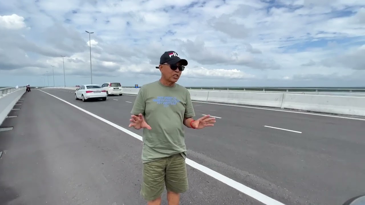 New Bridge to Kukup, (Jambatan baru ke Kukup, Tanjong Piai dan Pontian)