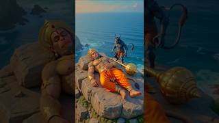 🔥🚩Lord Hanuman pleased by the turtle's devotion 🐢🙏 | Hanuman Chalisa📿 | Jai Bajrangbali🌺 #shorts ...