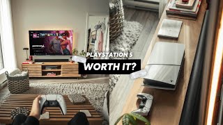 PS5 Slim in a Living Room?  Unboxing, Setup + Tips & Tricks (GIVEAWAY)