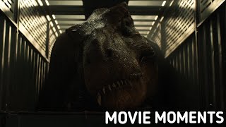 Оуэн и Клэр набирают кровь у Тираннозавра. Мир Юрского периода 2 (Jurassic World: Fallen Kingdom)