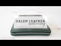 Galen Leather Pen Case Unboxing